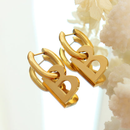 B Earrings