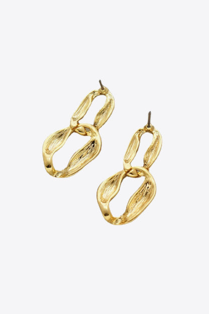 18K Gold Double-Hoop Earrings