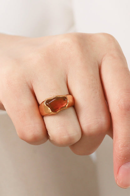 Natural Stone Ring
