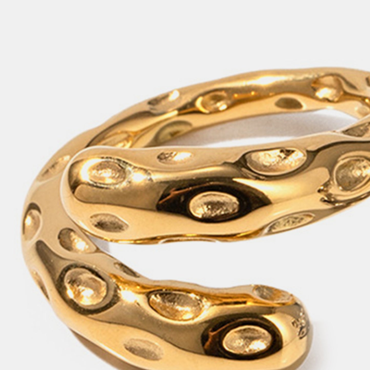 18k Gold Bypass Ring