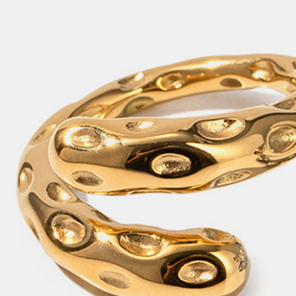 18k Gold Bypass Ring