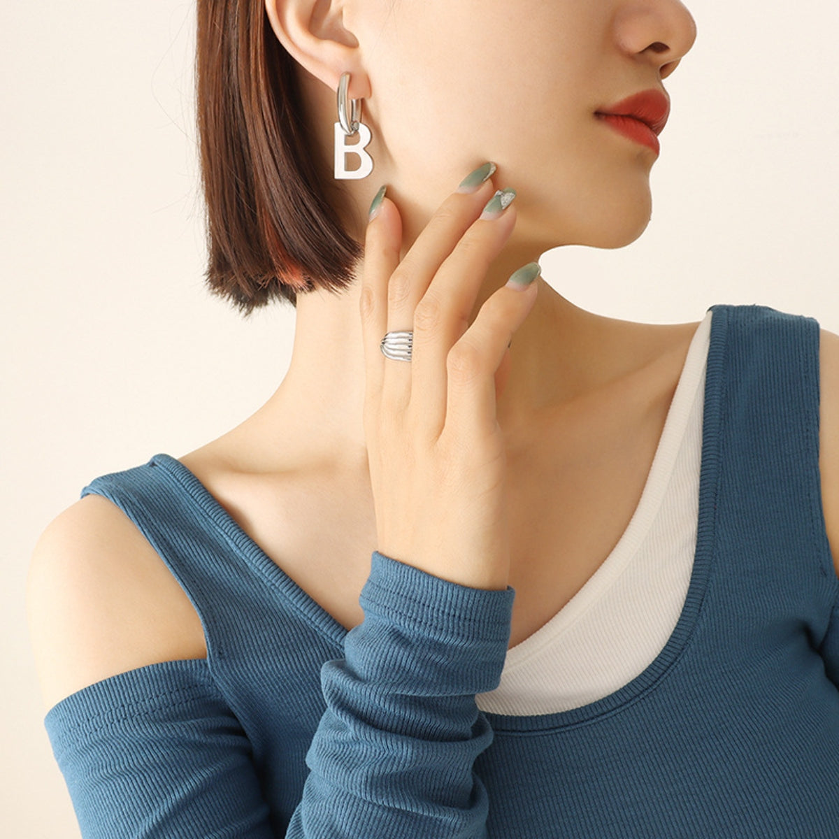 B Earrings