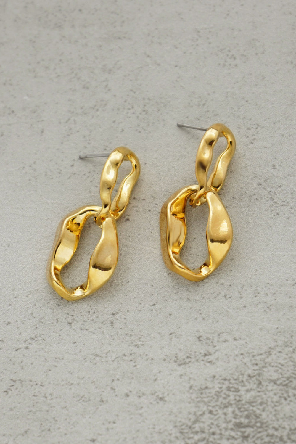 18K Gold Double-Hoop Earrings